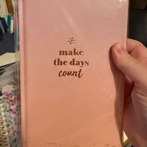 Erin Condren Pink Journal with Gold Accents